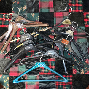 Unisex Unbranded Storage Hangers One Size Black Brown